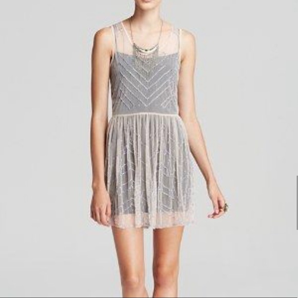 Free People mesh embellished dress - Picture 1 of 3